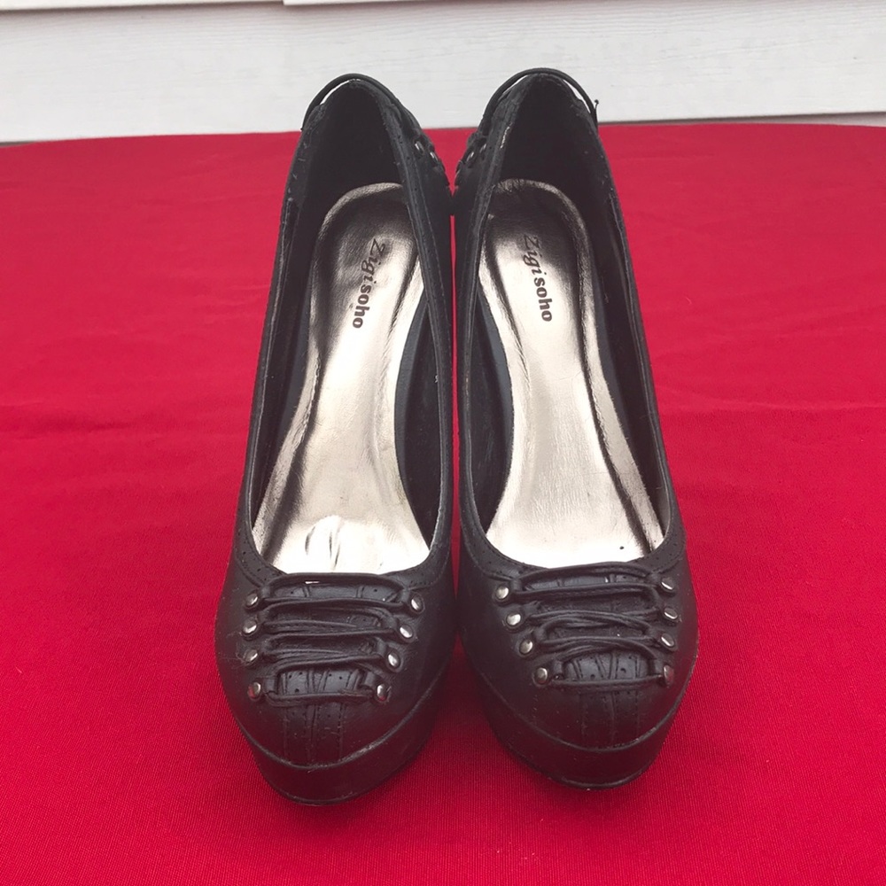 Corset Platform Heels